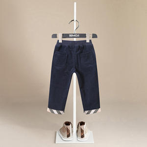 Pantalones Casuales de Pana Transpirable al por Mayor, Leggings de Algodón hasta el Tobillo para Niños y Niñas de 1 a 5 Años, Otoño Invierno - Product Image 2