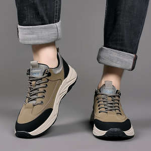 รองเท้ากีฬาผู้ชายสไตล์ใหม่ประจำฤดูใบไม้ผลิ/ฤดูใบไม้ร่วงปี 2026 พร้อมรองเท้าลำลองนุ่มสบาย ระบายอากาศได้ดี เหมาะสำหรับวิ่ง ขายส่งจากโรงงาน - Product Image 3