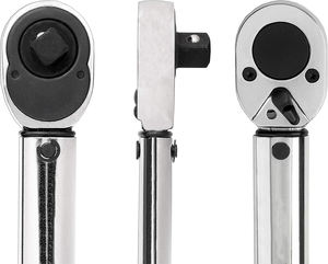 Yüksek kaliteli çok el aletleri 4 ~ 21.4 Ft./lb., 40 ~ 210 N/m çoklu alet anahtarı 1/2 inç sürücü cırcır tork anahtarı tıklayın - Product Image 3