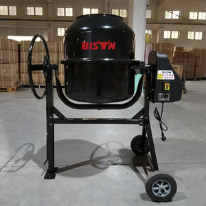 Bétonnière électrique portative de petite taille, capacité 120L, 140L, 160L, 180L, 200L, marque BISON - Product Image 4