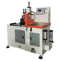 MC-455AL Servo Moteur Alimentation CNC Automatique Double Tête Tuyau Aluminium Machine De Découpe