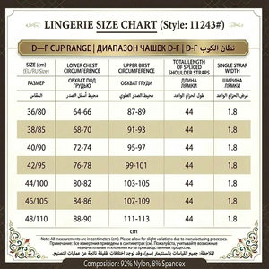 <span class=keywords><strong>Reggiseno</strong></span> minimizzatore senza ferretto e senza imbottitura, taglie forti, copertura completa, coppa E, in pizzo floreale, per il comfort quotidiano - Ingrosso di fabbrica - Product Image 5