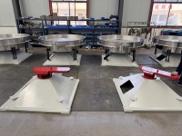 Tamis vibrant en acier inoxydable pour la transformation alimentaire, haute efficacité, grande capacité, usage industriel