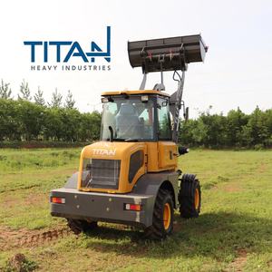 รถตักขนาดเล็กคุณภาพสูง 1.5 ตัน รุ่น TL15 สำหรับงานสวน รถตักล้อยางด้านหน้า พร้อมเครื่องยนต์ ปั๊ม เกียร์ และลูกปืนใหม่ เหมาะสำหรับใช้ในร้านค้าปลีกและร้านอาหาร - Product Image 4