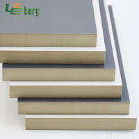 Panneau PET 1220*2440 18mm Noir Blanc Super Mat Brillant PET MDF pour Meubles