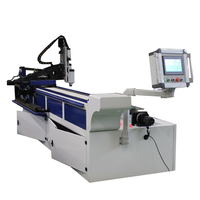 Routeur de fraisage CNC à profil en aluminium horizontal pour portes et fenêtres, perçage, poinçonnage avec broche de 3/4,5/5,5/6 kW, entraînement servo