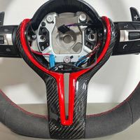 Volant sport trois branches en daim intégral pour BMW F10 F20 F15 F22 F30 F32 M3 F80 M4 F82 M2 F87 M5 F90 E70 E90 E92 E71