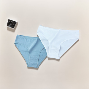 Braguitas de microfibra suave 100% algodón para mujer, corte alto, invisibles, sin costuras, tipo tanga, ultra elásticas y transpirables - Product Image 6