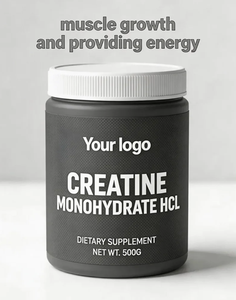 Suplemen Olahraga Alami Creatine Monohydrate HCl Bubuk 80/200 Mesh Dewasa 99% HPLC Dukungan Kekebalan Tubuh Pertumbuhan Otot - Product Image 3