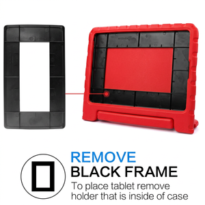 Vente en gros de coques de protection bleues pour iPad 10.2 pour enfants, avec un design coloré et des bords antichoc - Product Image 3