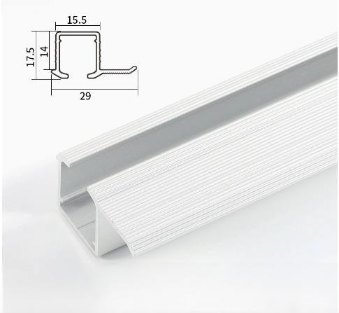Porte simple avec la voie latérale (voie supérieure et inférieure)