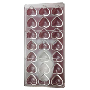 Strumenti per la Decorazione di Torte Stampi per Cioccolato in Policarbonato a Semisfera Forma a Vortice 3D Stampo per Barrette di Cioccolato Vassoio in Plastica per Fornitori di Torte - Product Image 6