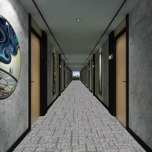 Alfombra de Nailon Personalizada para Hotel, Impresa en Alta Definición, para Pasillos de KTV, Salones de Banquetes, Cines, Habitaciones Privadas, Ignífuga, Antideslizante - Product Image 6