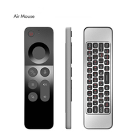 W3 Air Mouse 4-in-1 W3 Voice Remote 2.4g Remote Control Digunakan untuk /Android Tv Box/PC/Proyektor/HTPC/PC All-in-one
