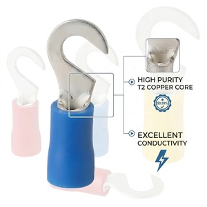 Terminaux à languette de qualité marine, résistants à la corrosion, placage en étain mat, haute conductivité, noyau en cuivre électrolytique T2 - Product Image 2