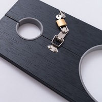 Entraînement SM, menottes en bois, attaches, retenue forcée, dispositifs de torture anciens, punition érotique exclusive de l'Empire