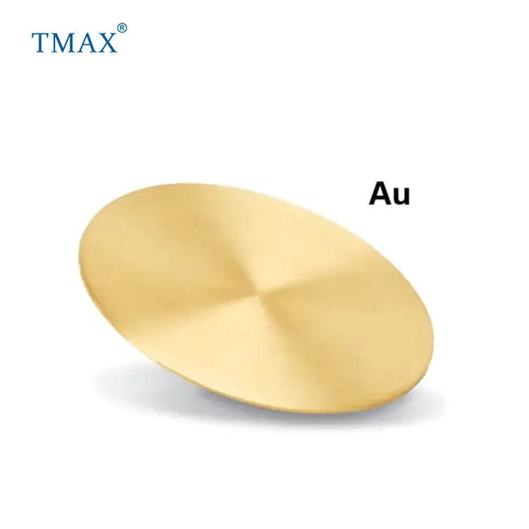 Tmax Merk 99.99% Hoge Zuiverheid Goud (Au) Doel Voor Magnetron Sputteren Coating