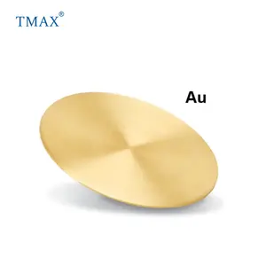 用于磁控溅射镀膜的TMAX品牌99.99% 高纯金 (Au) 靶材