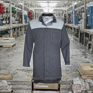 Overol de Trabajo Transpirable de Algodón, Ropa de Seguridad Reflectante, Resistente al Polvo, Manga Larga, Traje de Trabajo Industrial para Mecánicos de Fábrica - Product Image 2