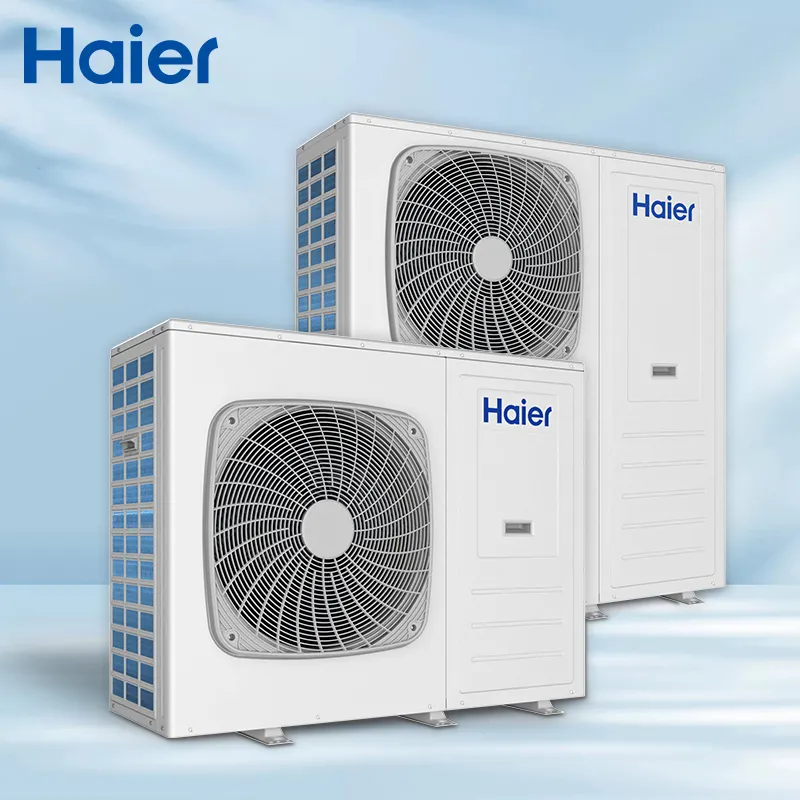 Haier ha certificato la pompa di calore a basso rumore di fonte di aria per la casa centrale commerciale riscaldamento di raffreddamento e di acqua calda