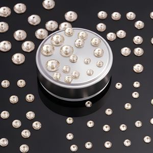Cuentas de diamante de imitación de resina epoxi de seda satinada de 6 mm <span class=keywords><strong>con</strong></span> orificio central para coser, forma de diamante, para la fabricación de prendas - Product Image 5