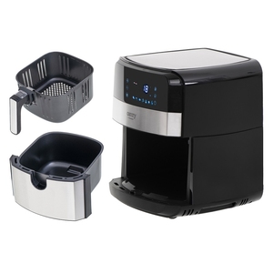 Camry CR_6311 2500W Oil-Free Friggitrice Ad Aria Calda 9 in 1 moderno controllo digitale acciaio inossidabile 5lt capacità forma quadrata - Product Image 4