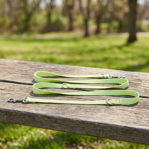 Fashionable Luxury Modern Dual-Headed <b>Dog</b> <b>Leash</b> Lights Solid Eco-Friendly Personalized Design Waterproof Green Durable Soft - Product Image 2