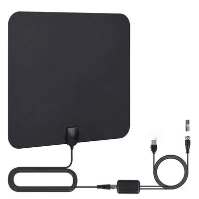 Clear HD Digital Amplifier Indoor UHF Satellite Vhf Hdtv TV Antenna