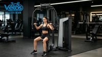 Machine de musculation professionnelle Velos réglable pour les deltoïdes et les pectoraux, en acier au carbone durable, pour entraînement de force et fitness