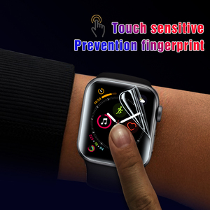 Film Hydrogel anti-rayures pour Apple Watch, réparation automatique, couverture complète, sans <span class=keywords><strong>bulle</strong></span>, protecteur d'écran, séries 5 4 - Product Image 5