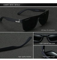 Lunettes de soleil polarisées DUBERY pour hommes, protection UV400, style sportif et tendance, verres multi-TAC, monture PC, écologiques 2026
