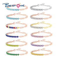 Designer de luxe trombone Zircon Tennis Bracelet femmes main Bracelet Zircon Y2K accessoires bijoux cadeau