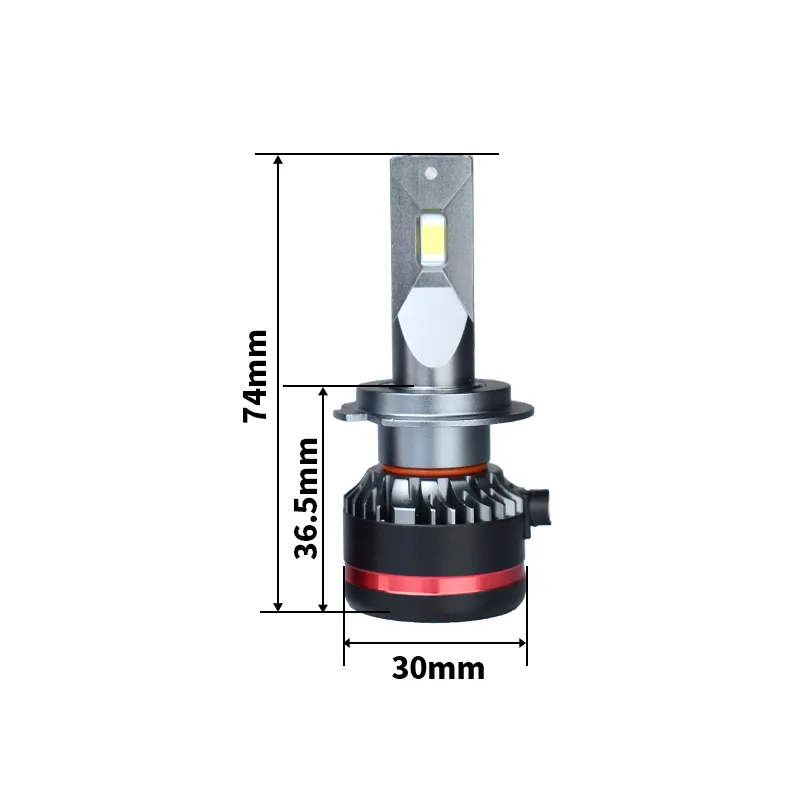 2021ร้อนขายอุปกรณ์เสริมในรถยนต์ใหม่มินิ M8 H7ไฟหน้า CSP 50วัตต์5000lm Avto Led ไฟหน้าหลอดไฟ