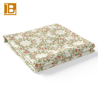 Échantillons Gratuits BILU - Tissu en Coton Personnalisé à Impression Numérique Style Rétro Baroque Fleur Années 80 pour Vêtements
