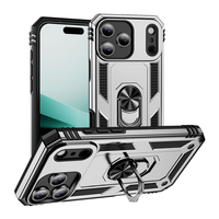 Coque antichoc robuste pour iPhone 17 Pro Max avec béquille rotative 2-en-1 et protection intégrale