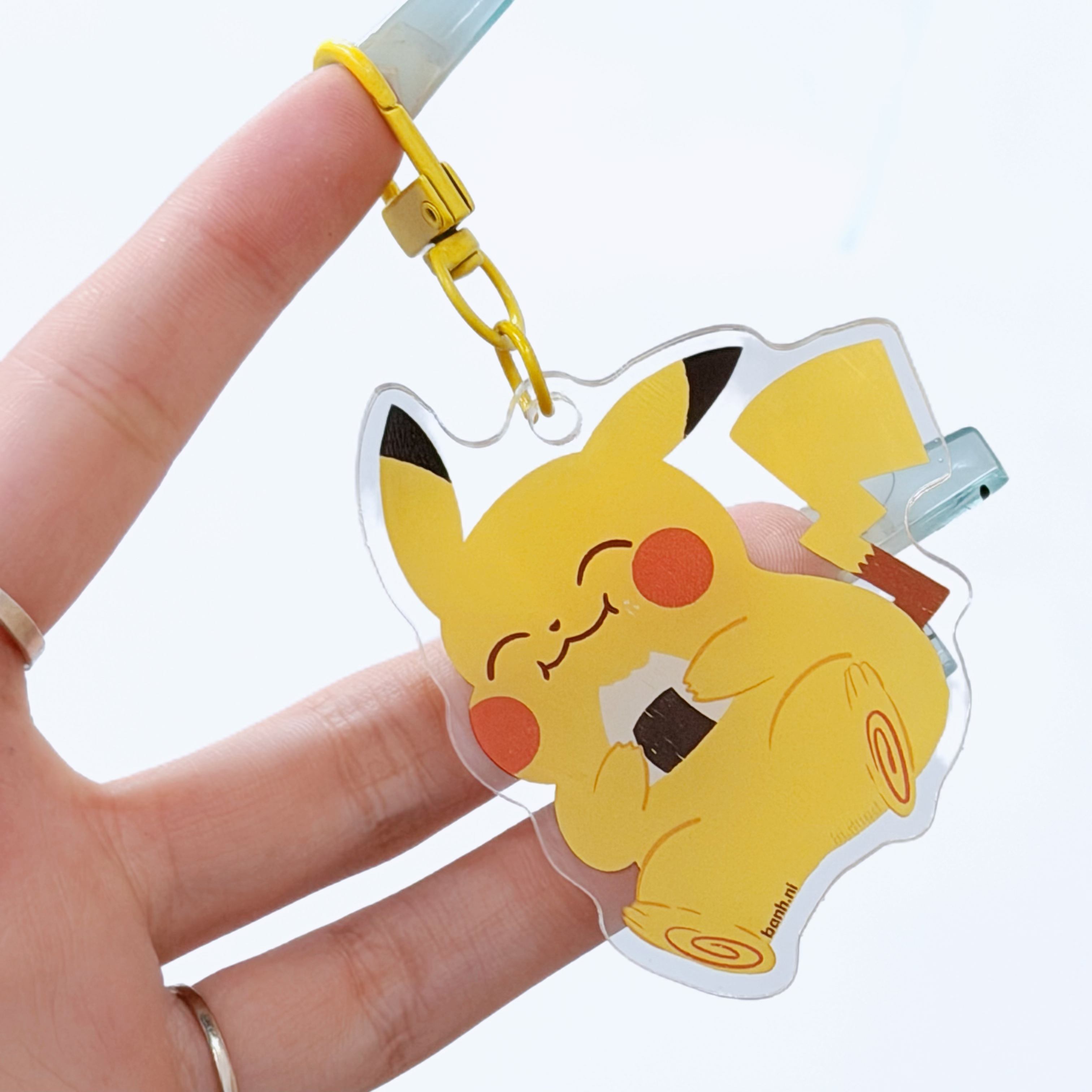 Llavero de palabras acrílicas