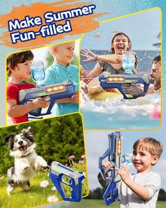 Pistolas de agua automáticas 2 en 1 CPS, pistolas de chorro de un botón para niños, juguete al aire libre, pistola de agua eléctrica, juego de disparos para adultos - Product Image 4