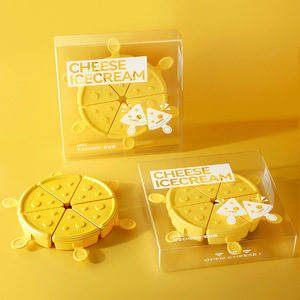 Ice Cream Molds Cheese Shape Plastic Food Safe Freezer Safe For Kids And Household Use - Product Image 4