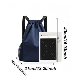Beach Sports Drawstring <b>Backpacks</b> Fitness <b>Training</b> Ball Bag - Product Image 2