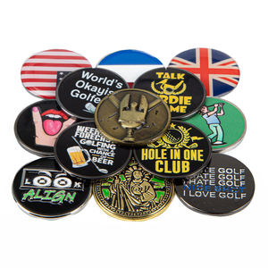 Nouveau design, marqueur de balle de golf original, personnalisation, marqueurs de putting magnétiques, marqueurs de balle de golf en forme de pièce de monnaie - Product Image 4