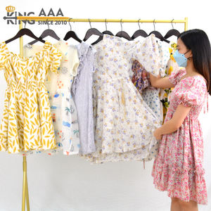 Robe Courte Décontractée pour Femmes <span class=keywords><strong>KINGA</strong></span>, Vêtements d'Occasion de Qualité Supérieure, Balles de Vêtements Usagés pour l'Été, Exportation de Chine/Guanduan - Product Image 4