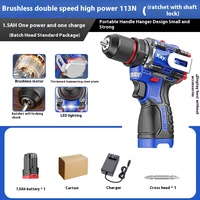 Taladro Inalámbrico Profesional INTOUTH para Uso Doméstico de Alta Calidad 16V 10mm Mini Taladro sin Escobillas de Velocidad Variable Directo de Fábrica