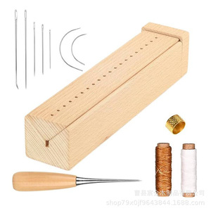Carpeta de madera para documentos con múltiples orificios para encuadernación de papeles y organización de diarios, diseño moderno y sencillo - Product Image 2