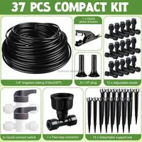 Système d'arrosage de serre 18M/59FT - Connecteur rapide et efficace, système d'arrosage suspendu pour plantes, kit d'irrigation automatique par brumisation