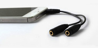 Y Splitter câble Aux 3.5mm 1 mâle à 2 double femelle câble Audio pour casque casque MP3 MP4 adaptateur de prise stéréo
