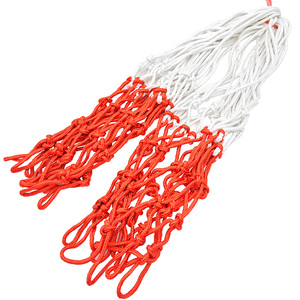 Bóng rổ Net Nylon Red + Trắng ba màu bóng rổ Net bền bóng rổ giá Net - Product Image 2
