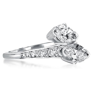 Anello da Donna con Zircone Taglio Marquise, Stile Unico, per Uso Quotidiano e Feste, Impilabile, Gioiello alla Moda, Regalo - Product Image 6