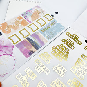 Hojas de planificador kawaii personalizadas de alto rendimiento, libro de pegatinas para diario - Product Image 5