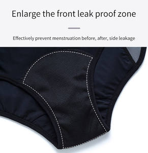 Mutande Mestruali Riutilizzabili Personalizzate OEM per Donne, Culotte De Regles Impermeabile a 4 Strati, Assorbenti e Antiperditina - Product Image 3