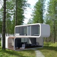 Capsule maison espace commercial dirigeable pod pod house préfabriqué